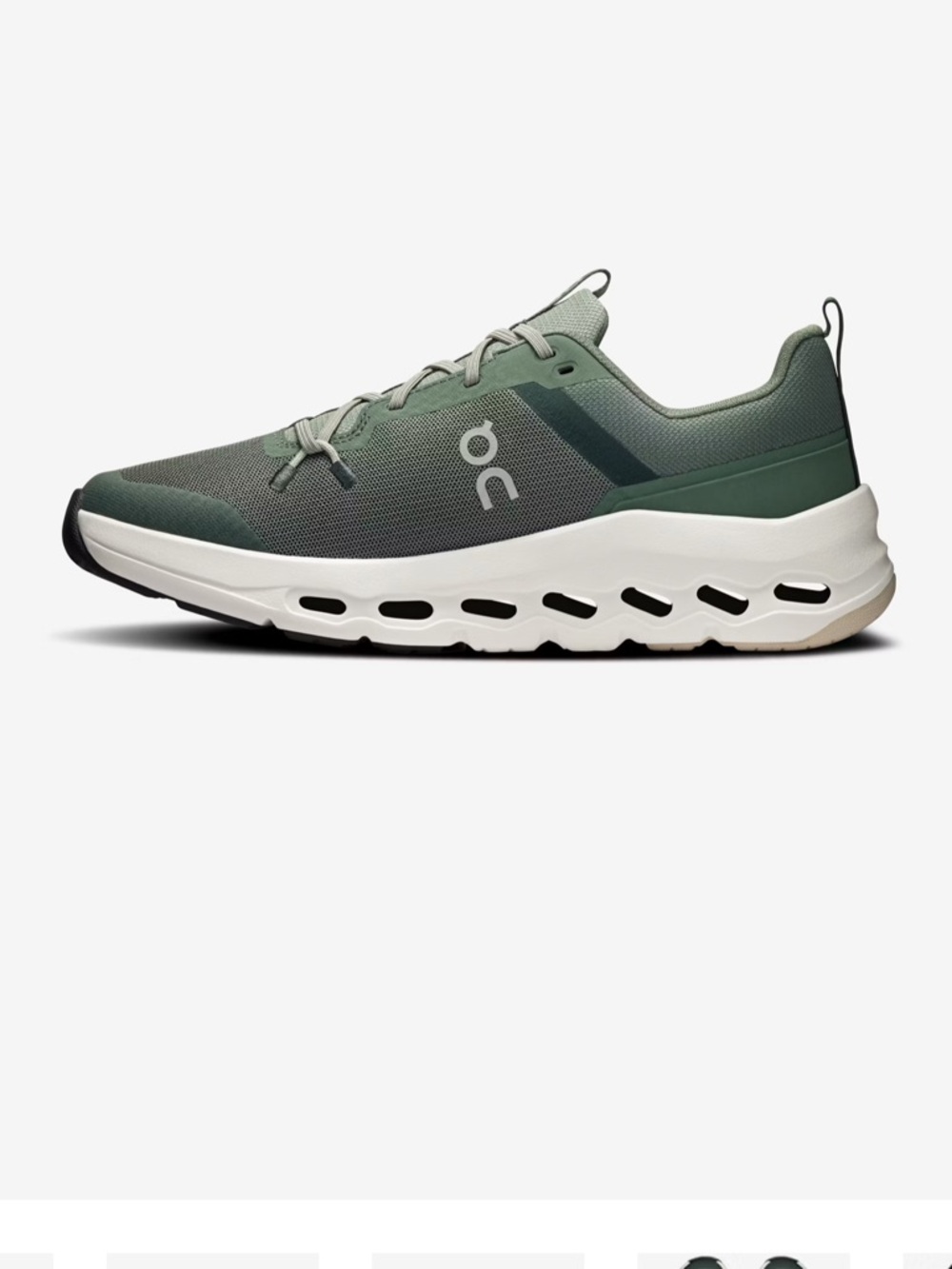 On Cloudleap Sneakers – Olive/Ghost – Youth 3.5 – NWT
